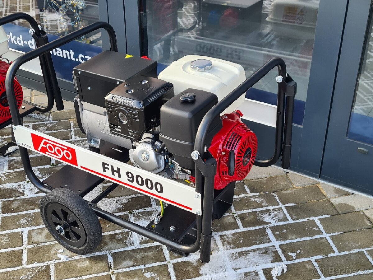 FOGO Elektrocentrála HONDA FH9000, 400V/8,7kVA, - 6