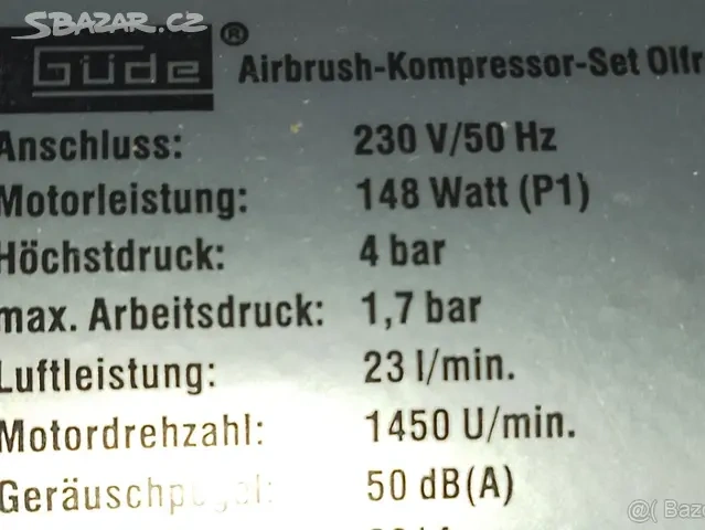 Airbrush komplet - kompresor a příslušenství - 6