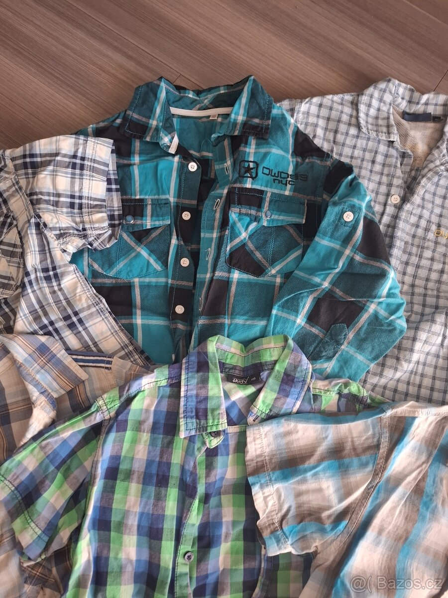 Košile vel. 128, 134, 140 - 6