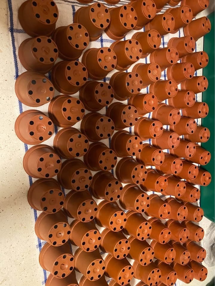 Plastové kulaté i hranaté kvetinacky TEKU-TERA - 6