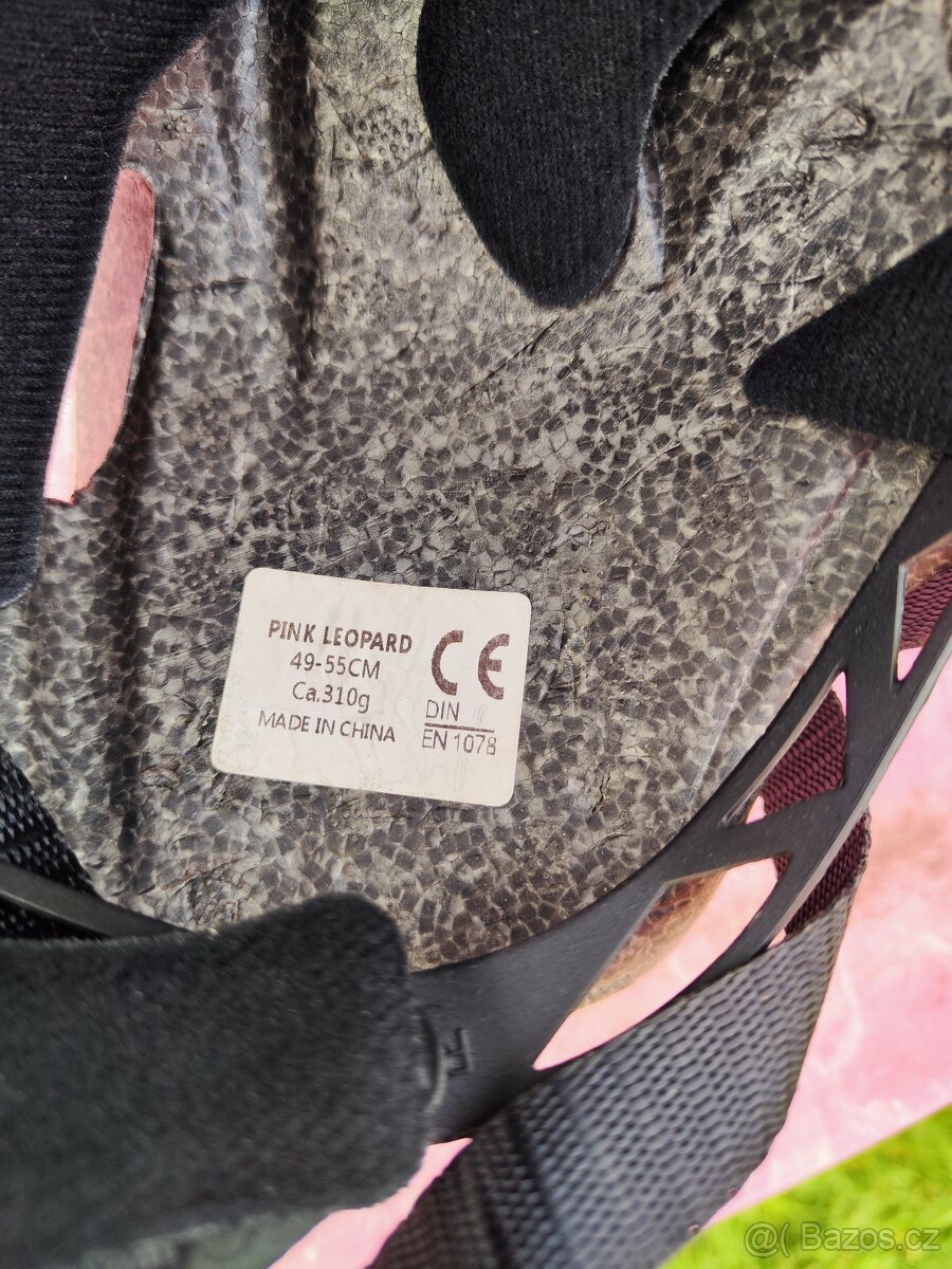 Dětská přilba MTF Pink Leopard 49-55 - 6