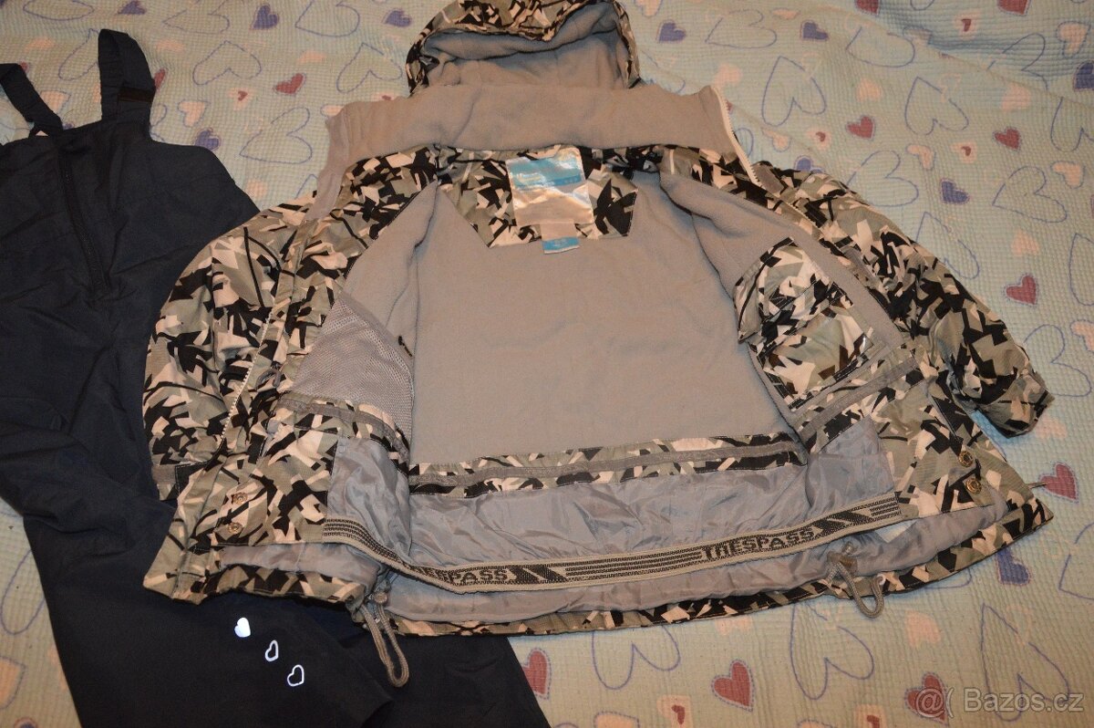 116 122 zimní bunda Kugo Lupilu oteplováky kombinéza - 6