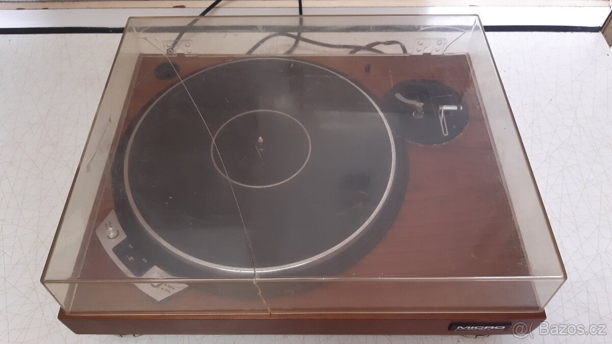 SLEVA gramofon MICRO SEIKI DD-6 na opravu - 6