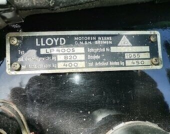 Predam veterana LLoyd LP 400 1955 - 6