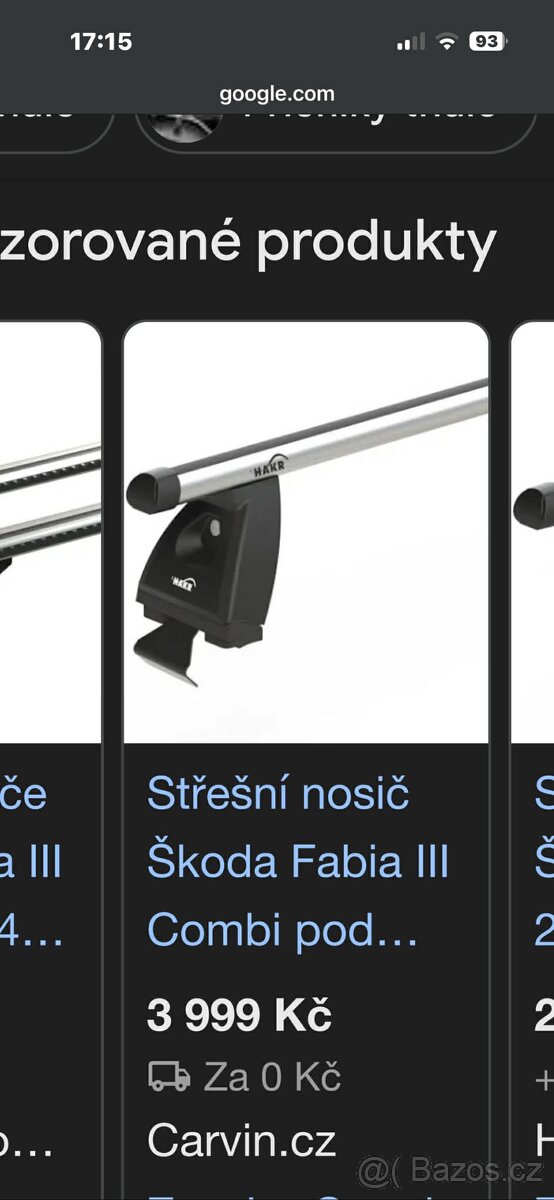 Příčníky na Škoda Fabia 3 combi - 6