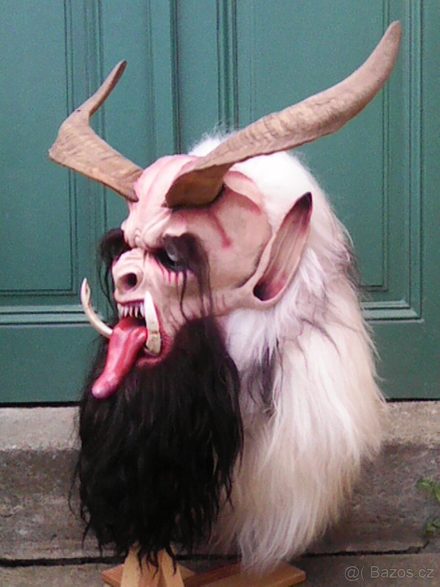 Krampus maska čerta FOUSÁČE - 6
