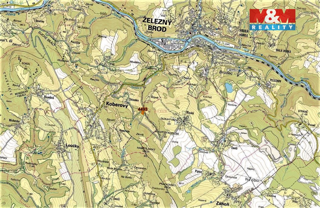 Prodej lesa, 2062 m², Koberovy - 6