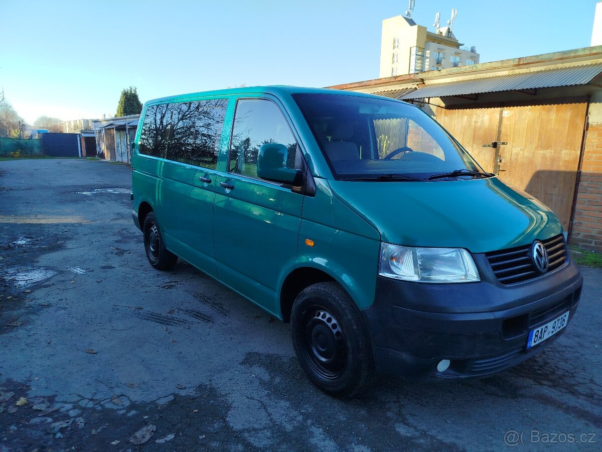 Vw Transporter T5 1.9 TDI klima, 9 míst - 6