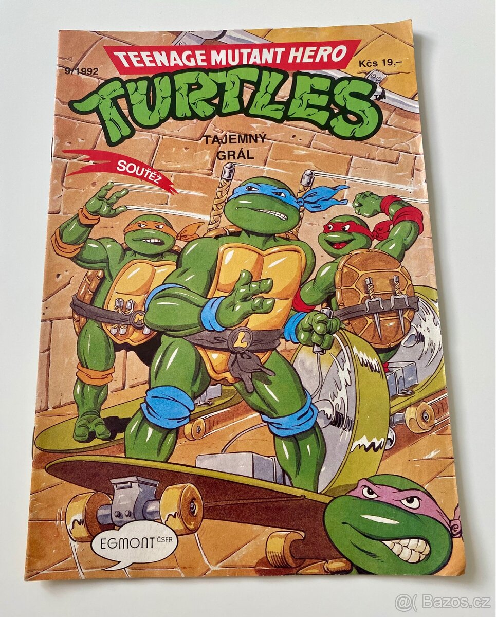 Prodám staré komiksy Želvy Ninja 9,10 - 1992 - 6