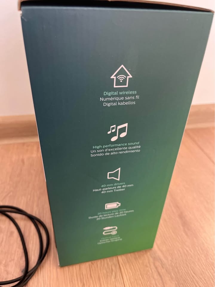 Sluchátka k televizi Philips SHD8850 pro seniory - 6