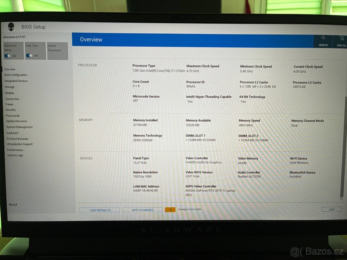 DELL ALIENWARE M15 R7 - 6