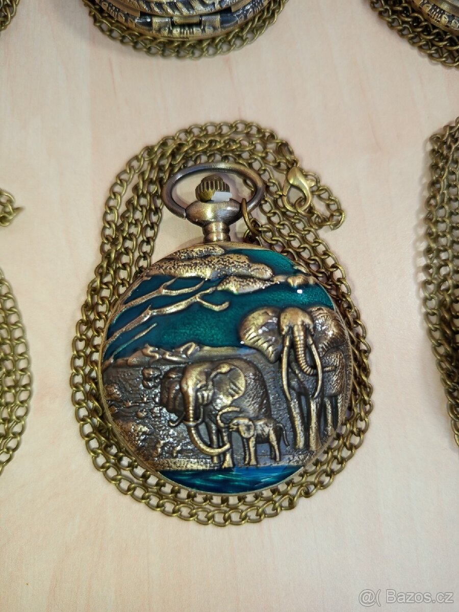 15 Ks starožitné kapesní hodinky QUARTZ. - 6