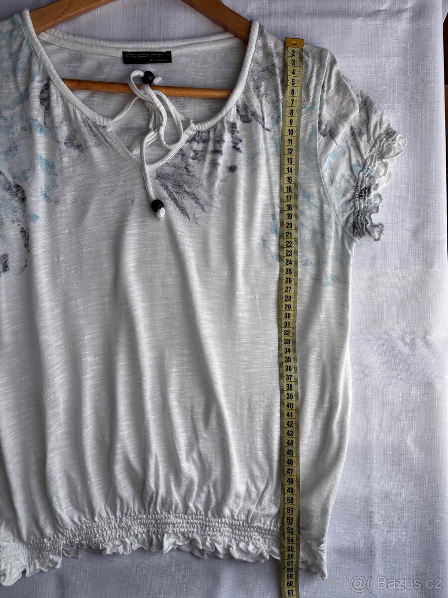 Halenka se vzorem a šňůrkou - 6