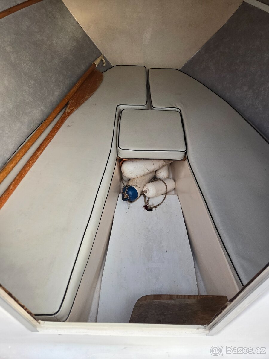 Kajutova loď 5.1x2m, el.kotva, - 6