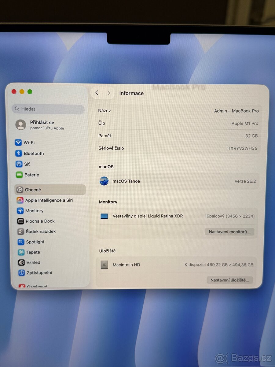 MacBook PRO 16” M1 PRO - 6