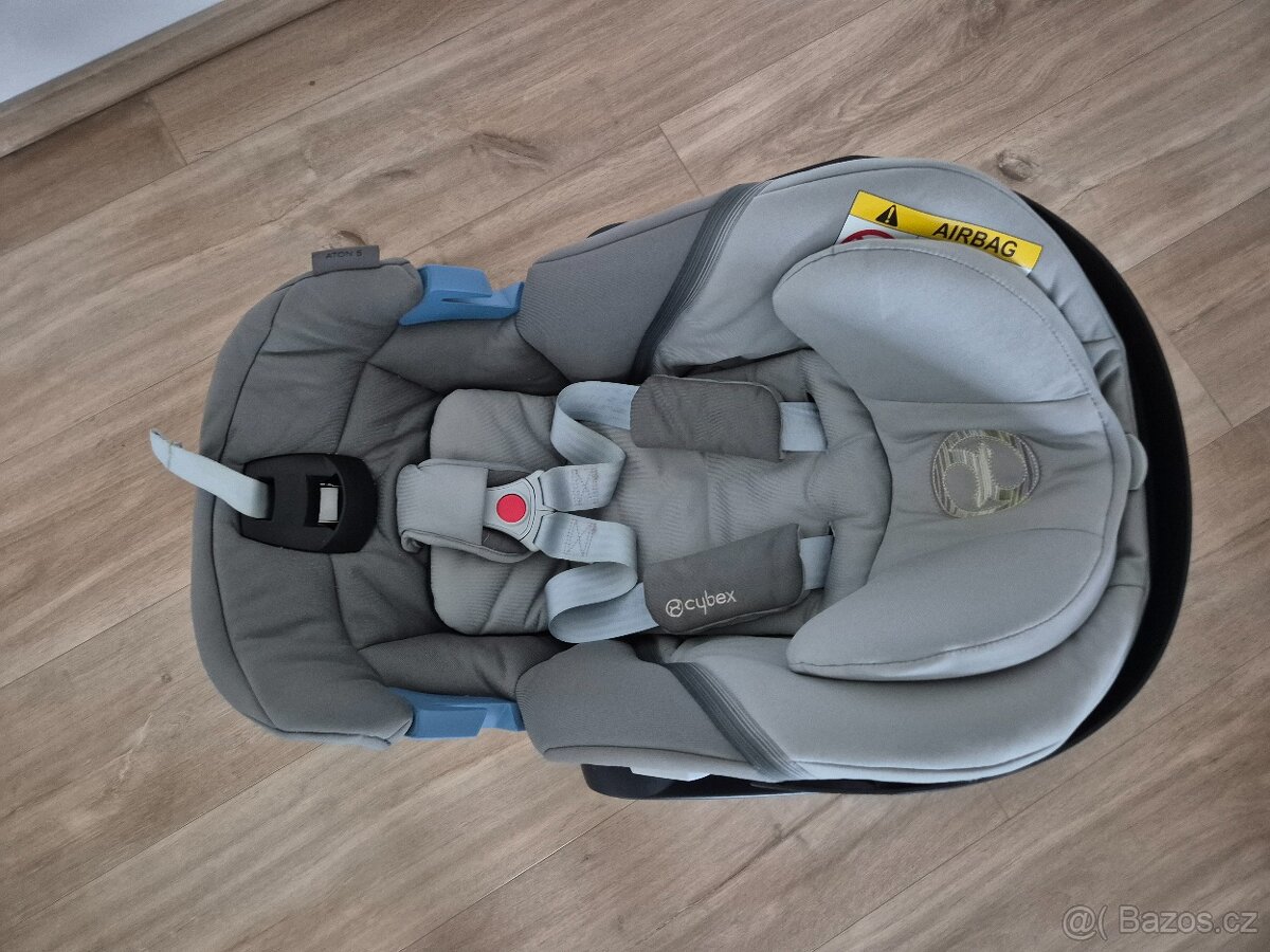Dětská autosedačka Cybex Aton 5 – Soho Grey - 6