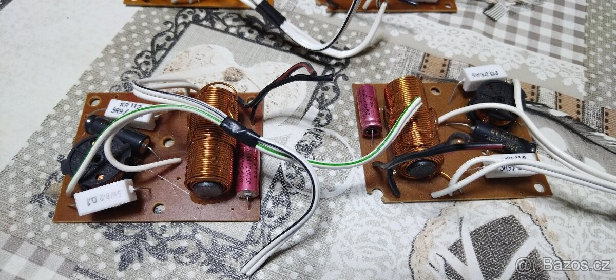 Dvoupásmové vyhýbky Tonsil 8 ohm...... pár - 6