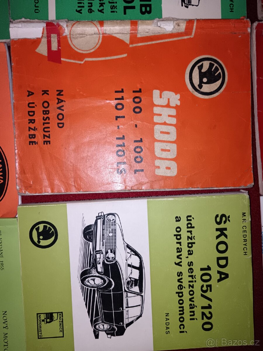 Manuály příručky škoda Tatra Jawa ČZ a jine - 6