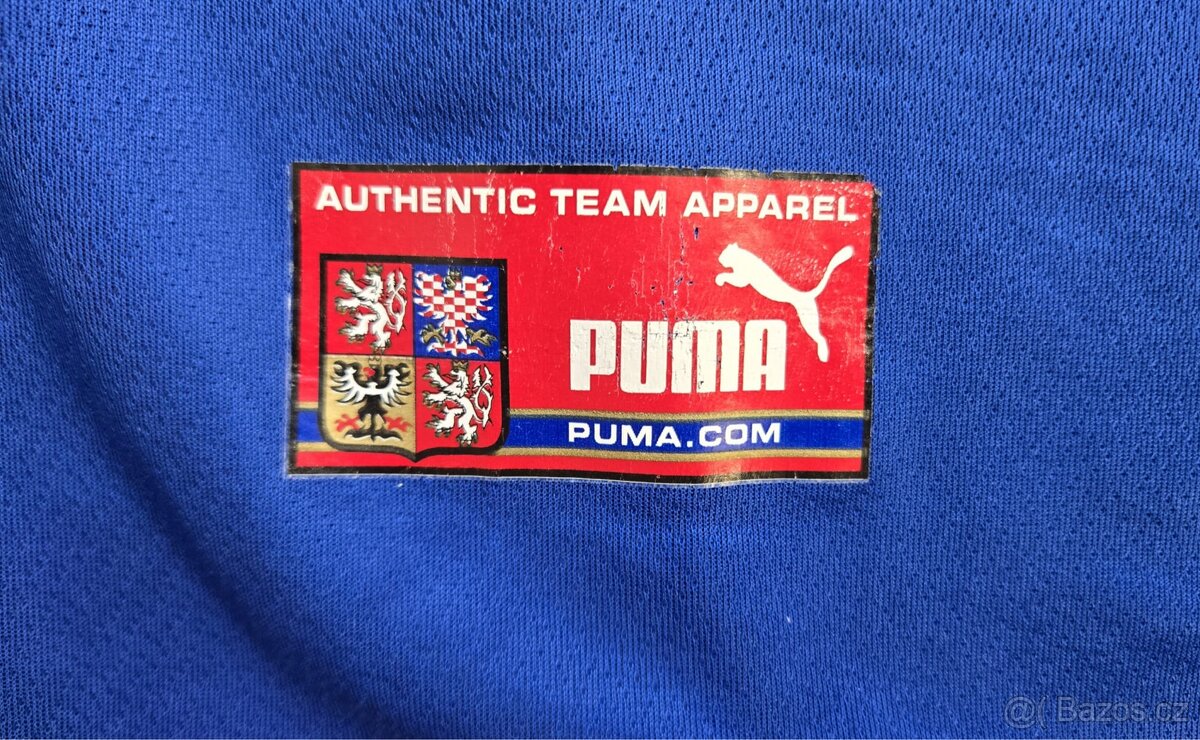 Česko fotbalový dres Tomáš Řepka Puma #2 2000-2002 - 6
