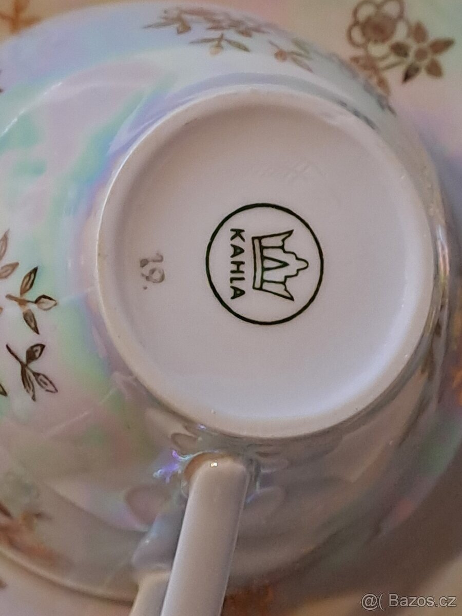 Porcelánová souprava KAHLA, 15dílná, bez vad, značená - 6