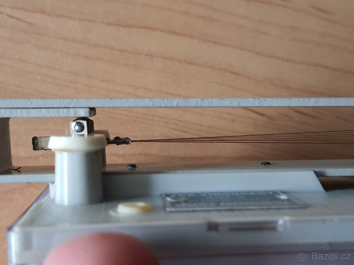 Vlasový hygrometr - analogový vlhkoměr historický - 6