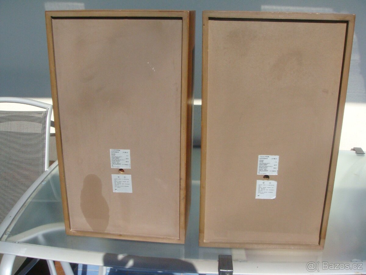 Reprosoustavy VIDEOTON supermax D402E+nahradní repro - 6