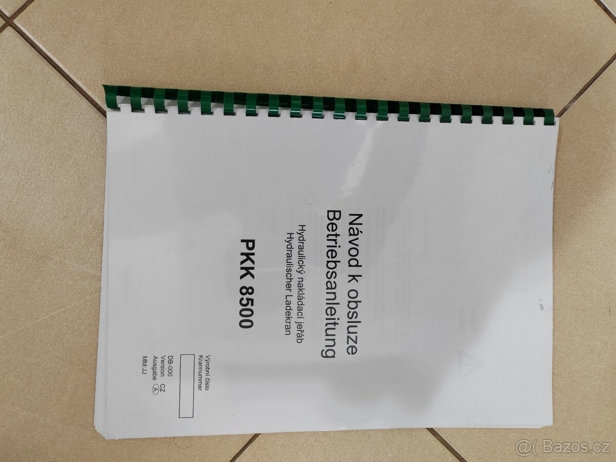 Prodám návody na jeřáby - 6