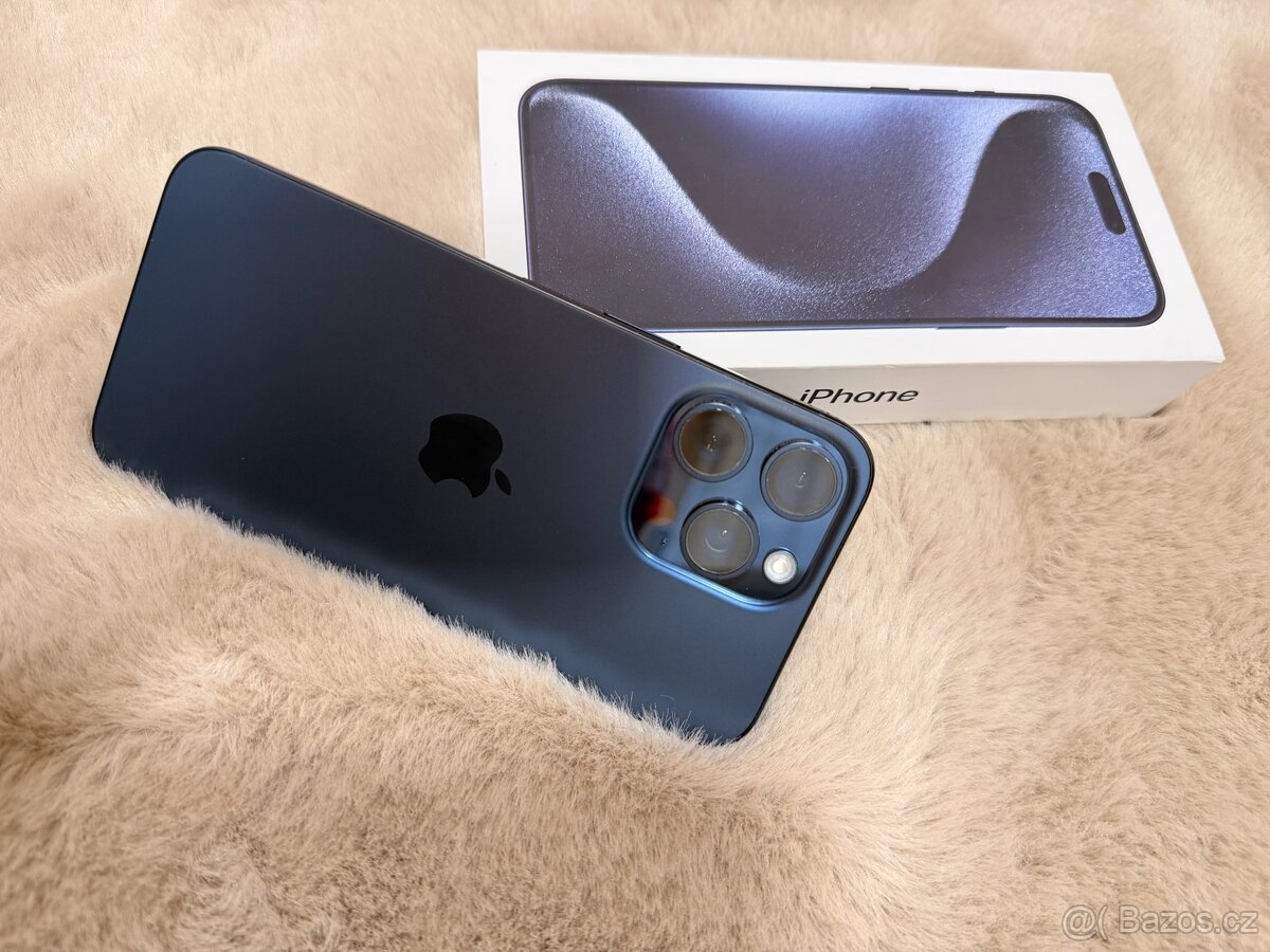 IPhone 15 Pro Max 256GB modry titan - 6