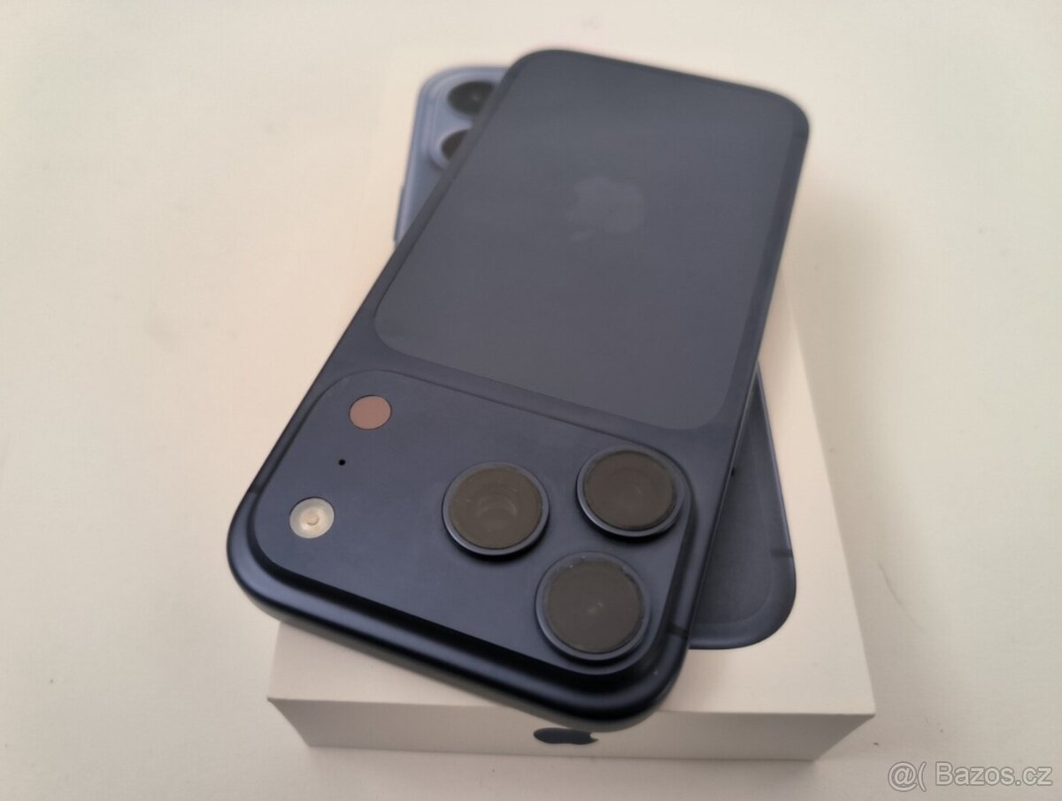 apple iphone 17 PRO MAX Blue / Batéria 100% - 6