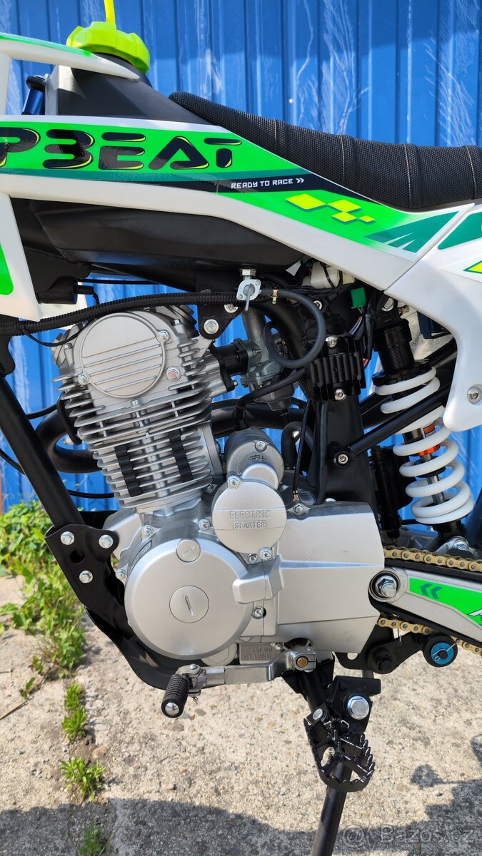 Pitbike UPBEAT 250cc 19/16“ E-START zelená - 6
