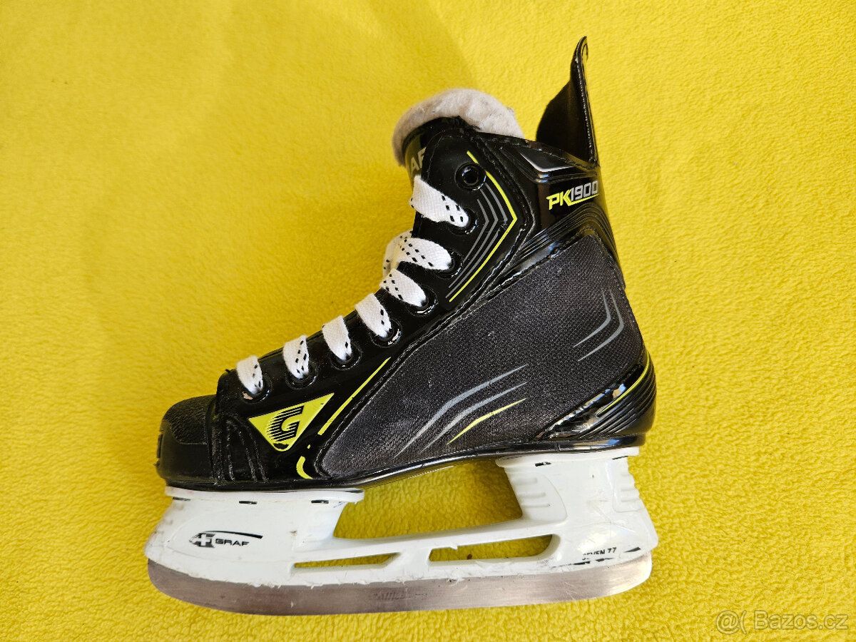 Kvalitní dětské brusle Graf PK 1900 – vel. 31 a 2/3 (200 mm - 6