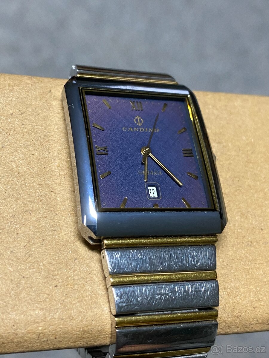 hodinky náramkové hodinky staré hodinky candino sahara - 6