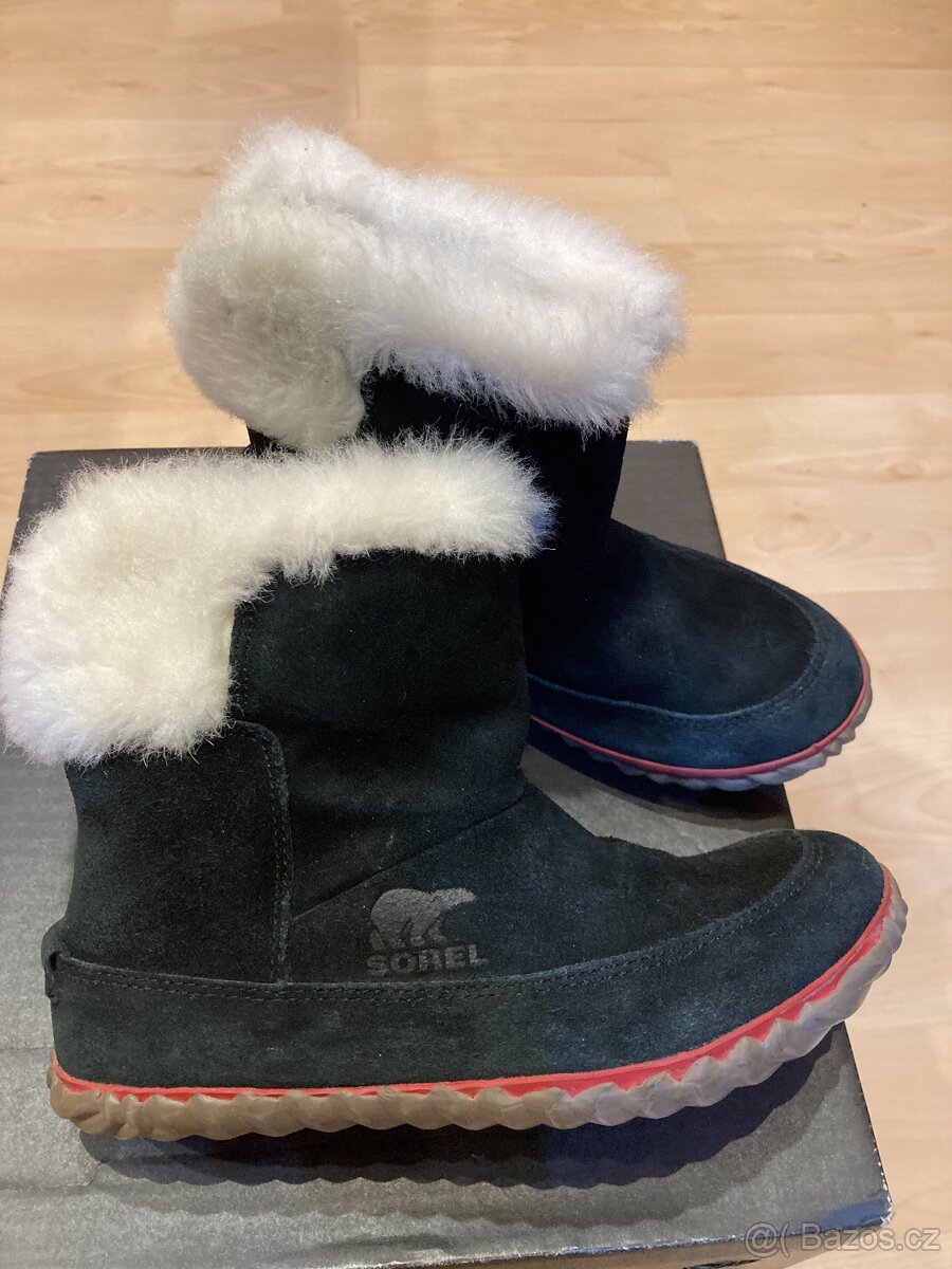 Turistické boty, pohorky 36, kozačky 36, 38 - 6