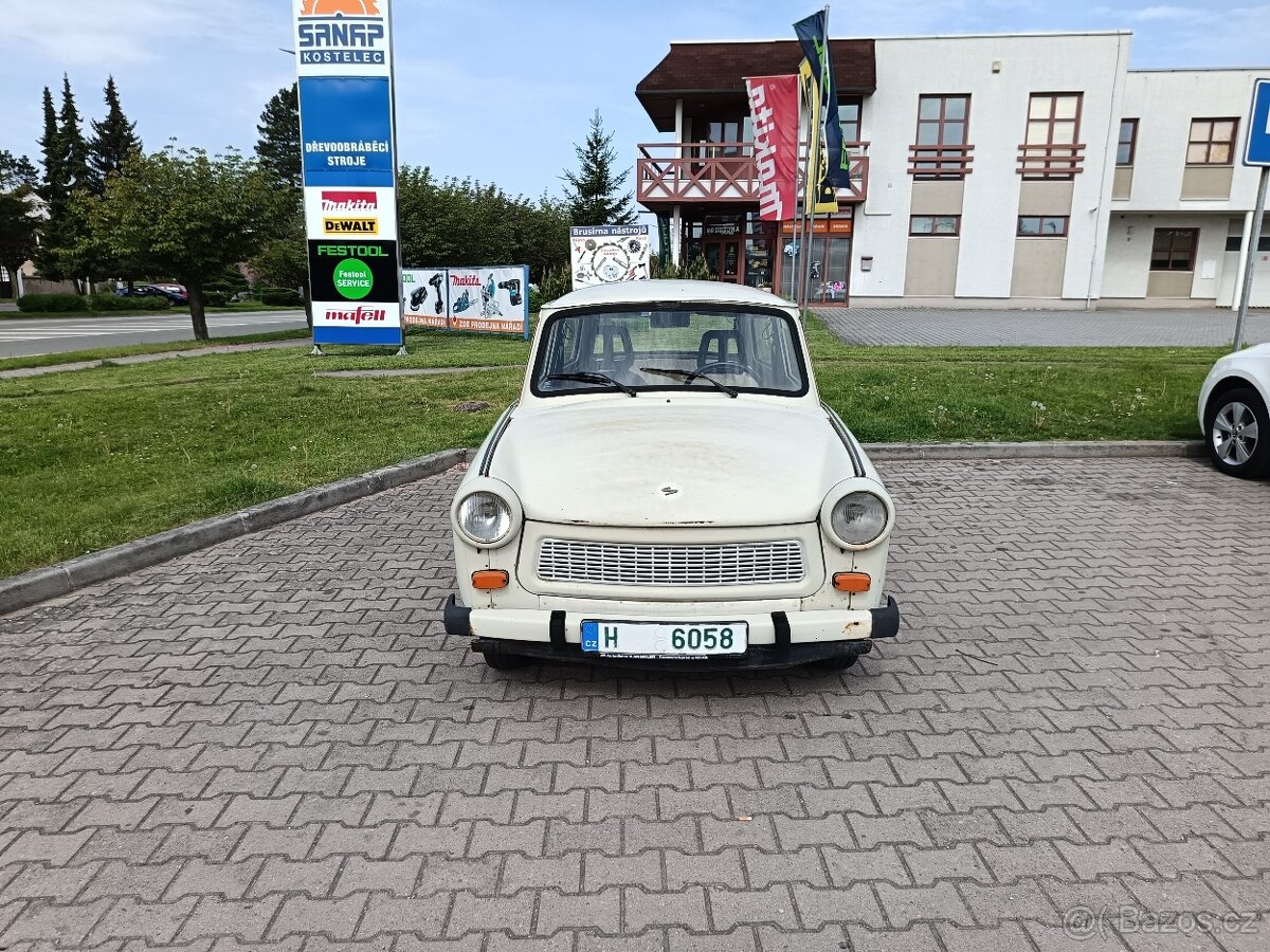 Trabant 601combi Doklady německé na Přihlášení - 6