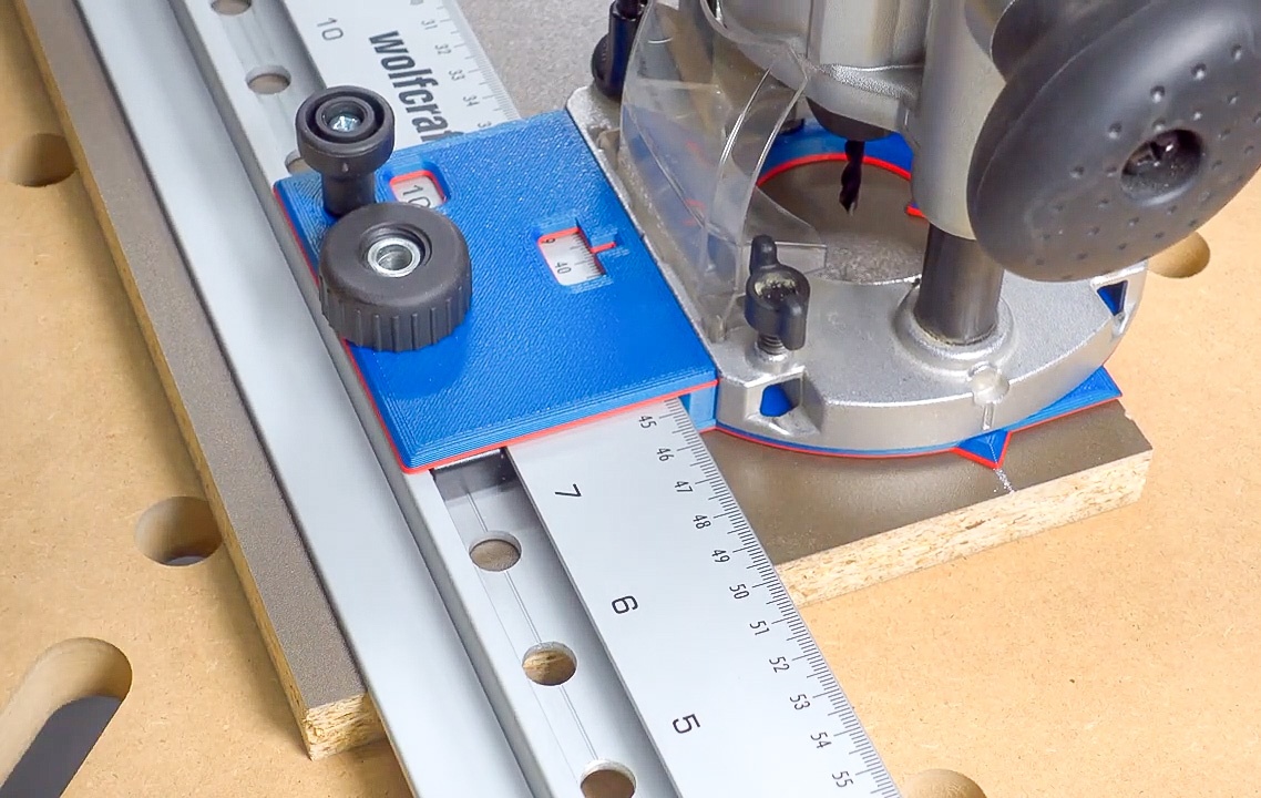 Prípravok pre vŕtanie otvorov systému LR32 Makita Wolfcraft - 6