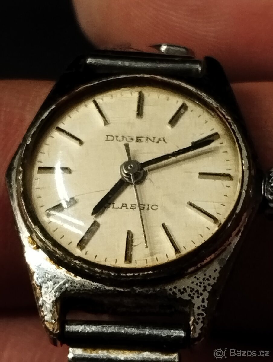 Starožitné dámské mechanické hodinky DUGENA Classic 👍👍👍 - 6