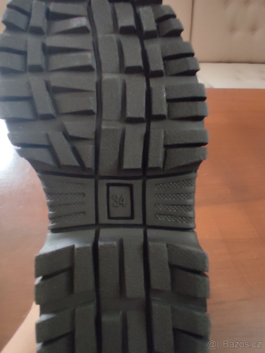 Nové kožené kotníčkové boty - 6