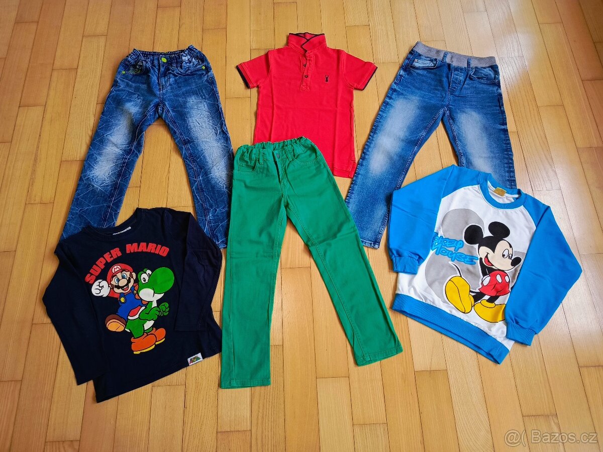 Oblečení na kluka 122-128 - 6
