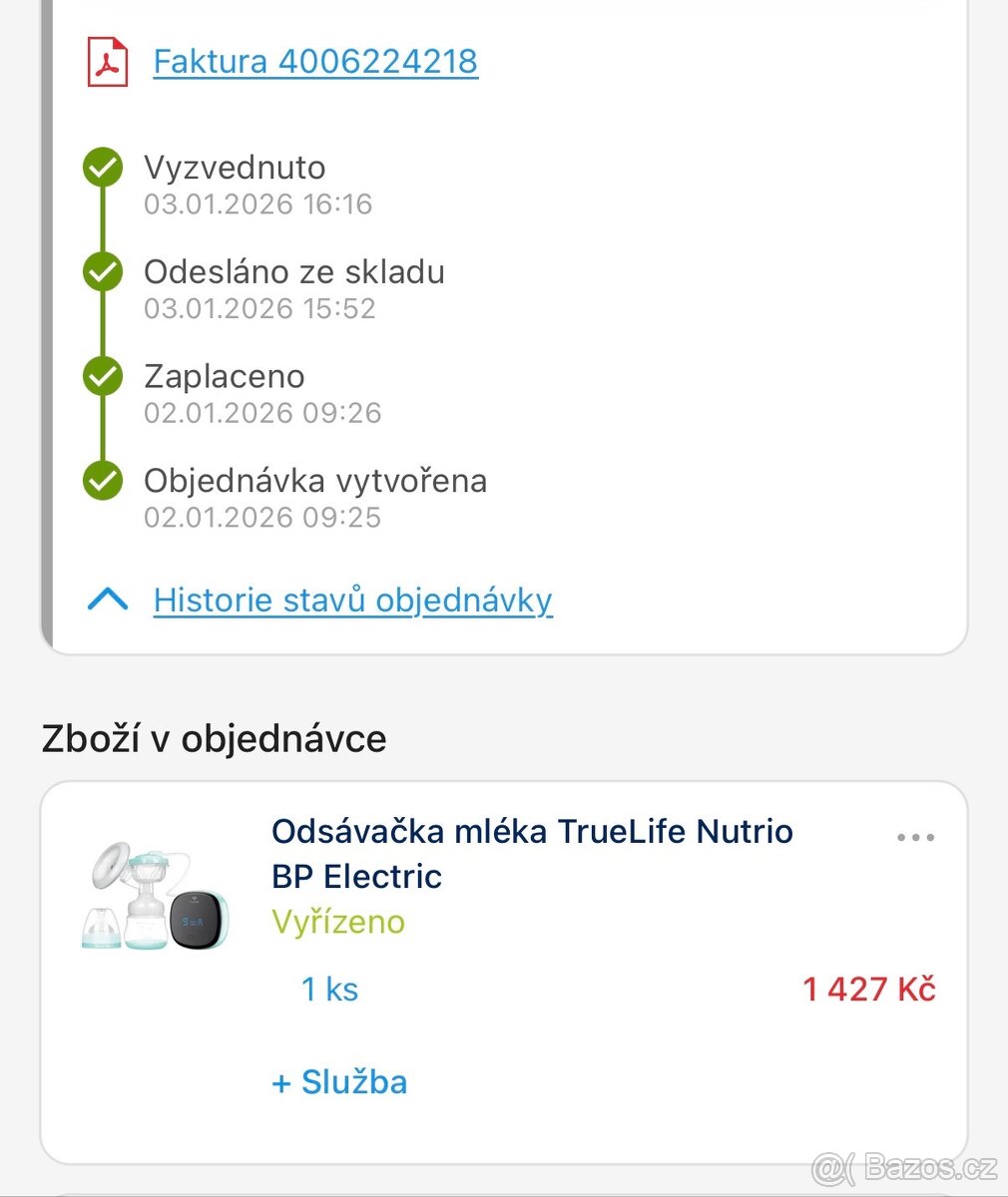 Odsávačka Truelife Nutrio BP - 6