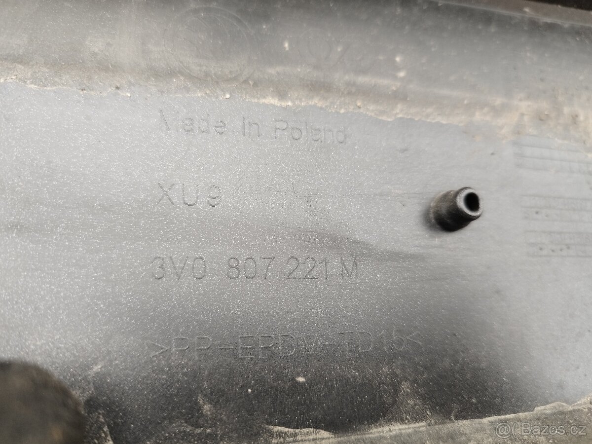 Superb 3 facelift nárazník - 6