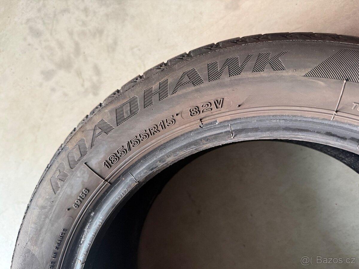 prodám letní pneumatiky 185/55/15 Firestone celá sada - 6