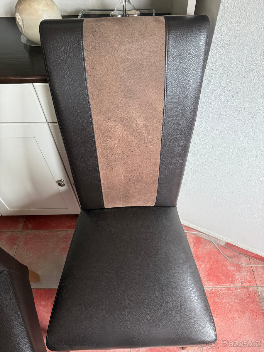 Jídelní židle Vintage vysoká moderní - 2 kusy - 6