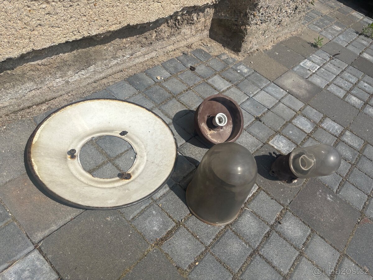 Prodám světla stará průmyslová - 6