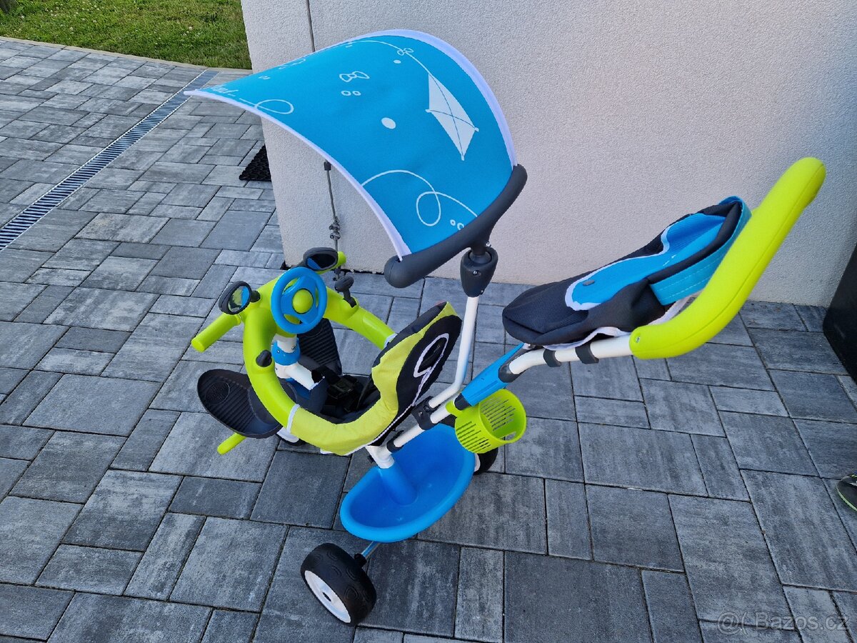 Tříkolka Baby Driver Comfort Blue Smoby - 6