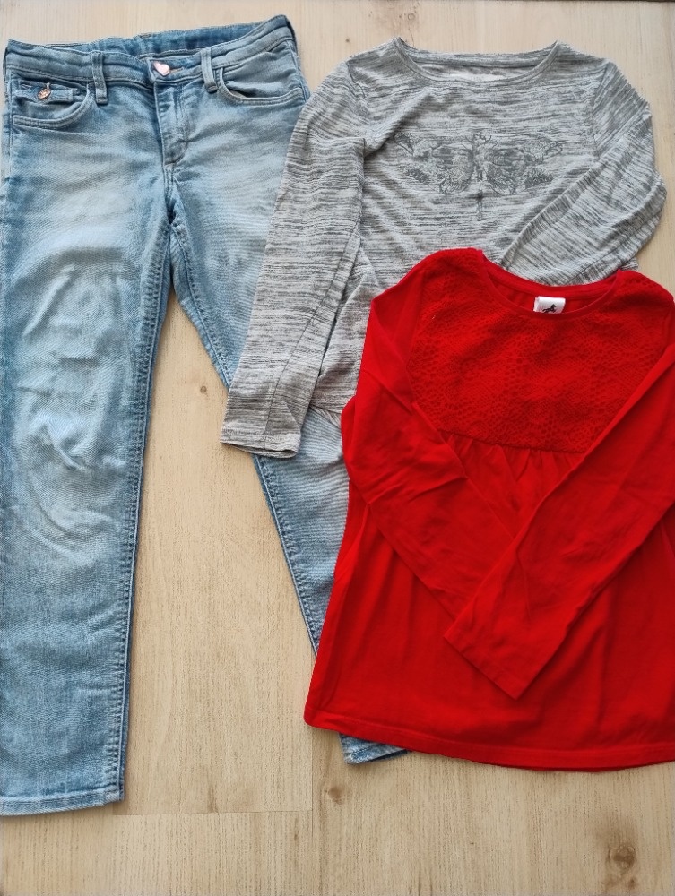 Oblečení holka vel. 128 - 6