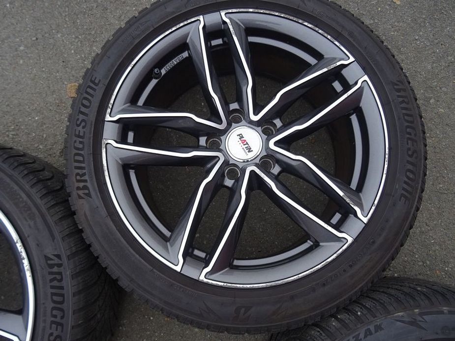 Alu disky Platin, 18", 5x112 , ET 30, zimní sada - 6