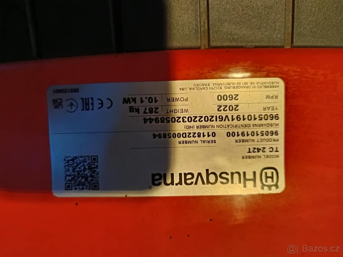 Prodám Husqvarna TC 242T - 6