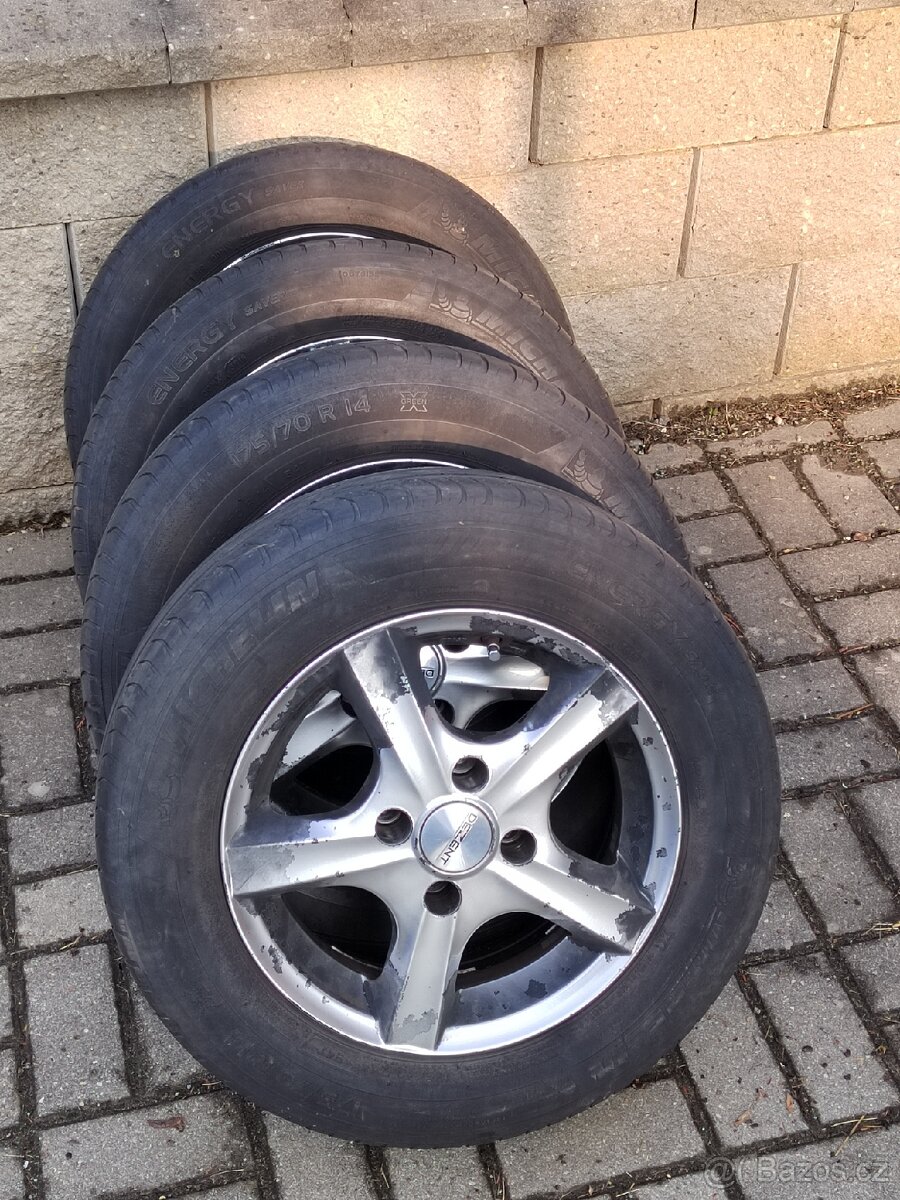 Alu 14 4 x 108 Berlingo, Partner 175/70/14 - 6