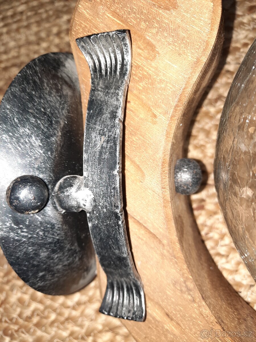 Rustikální nástěnné světlo/svítidlo 1xE27 - 6