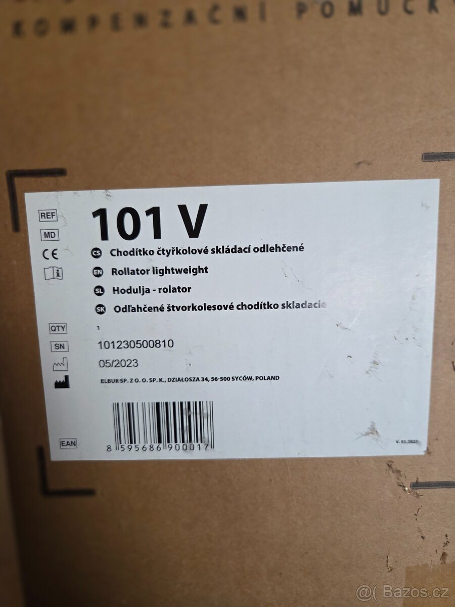 Nové skládací chodítko DMA - 6